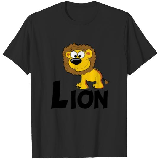 Discover Cartoon Lion T-shirt