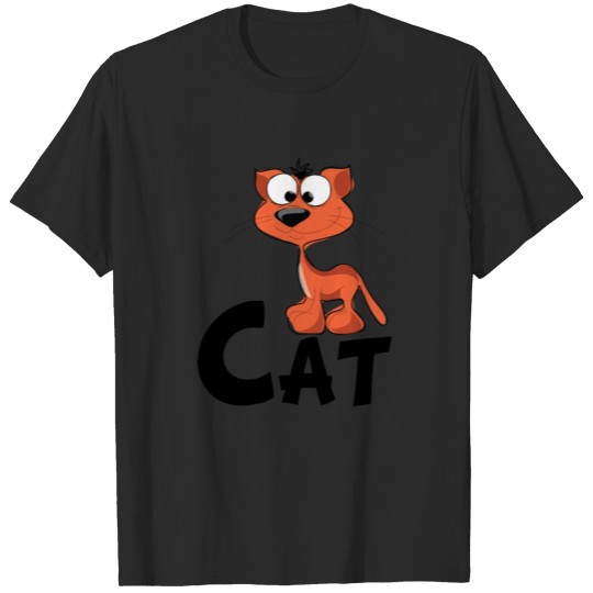 Discover Cartoon Cat T-shirt