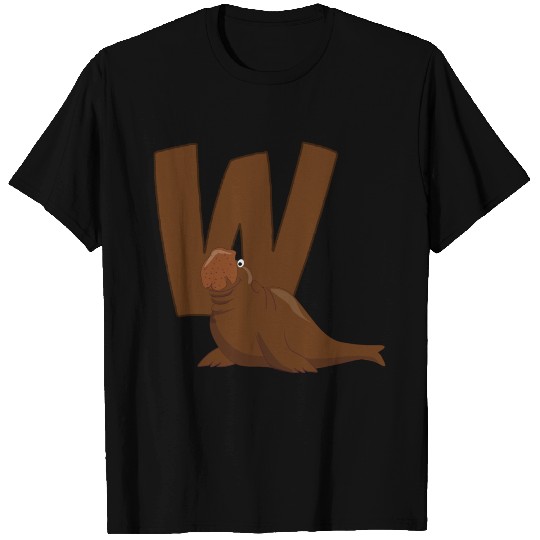W Is For Walrus T-shirt