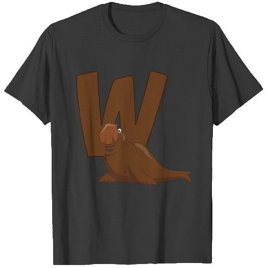W Is For Walrus T-shirt