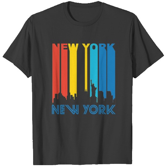 Retro New York Skyline T-shirt
