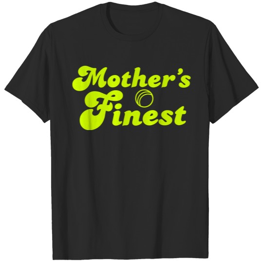 Discover Mothers finest in green T-shirt