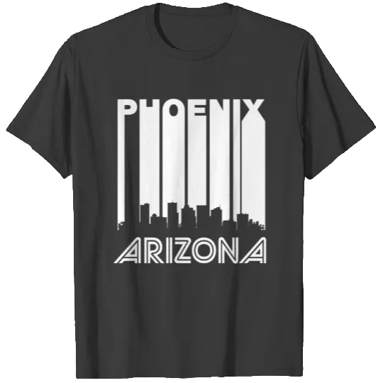 Retro Phoenix Skyline T-shirt