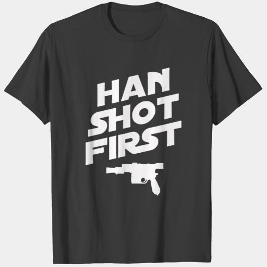 Han Shot First T-shirt