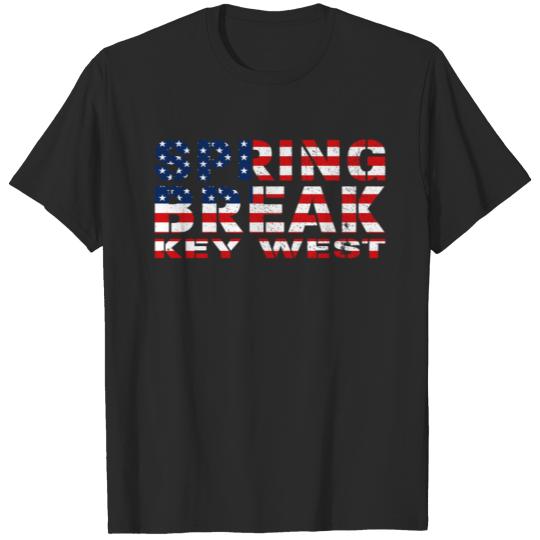 Discover sprin break Key West USA T-shirt