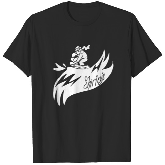 Discover Shirleys Snowboarder T-shirt