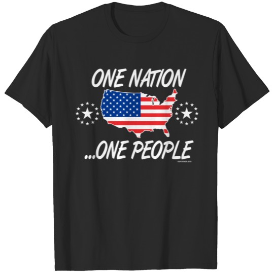 Discover One Nation One People 2012 FRONT TRANSPARENT BACKG T-shirt