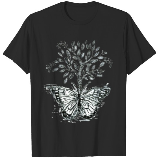 Discover Butterfly plant - by Fanitsa Petrou T-shirt