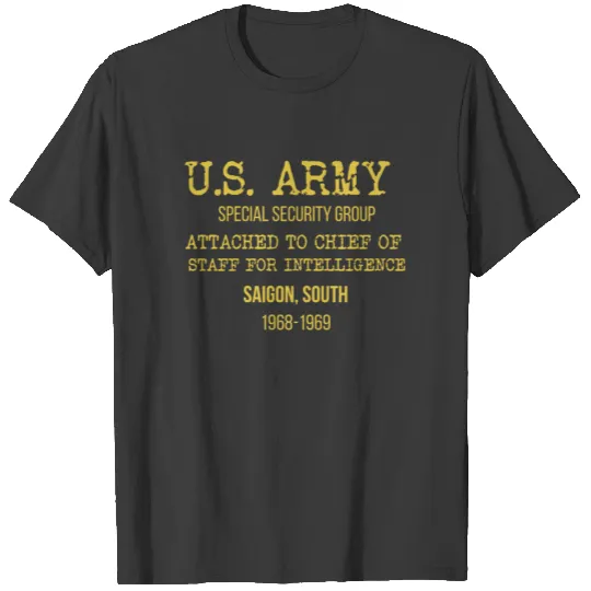 U.S. Army - U.S. Army Special Security Group attac T-shirt