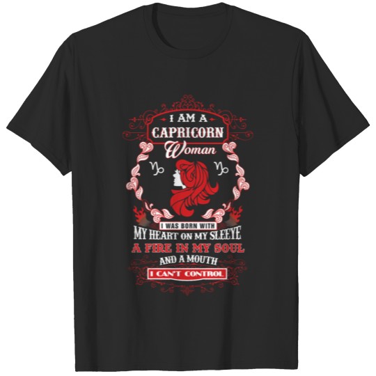 Discover I am a Capricorn woman T-shirt