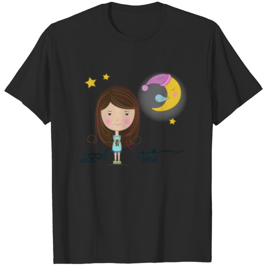 Discover good night girlLove T-shirt