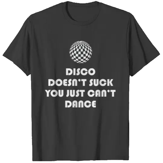 Disco Doesn't Suck Ringer Tee T-shirt