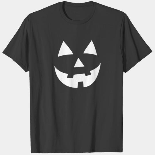 Halloween Pumpkin Jack O Lantern Face T-shirt
