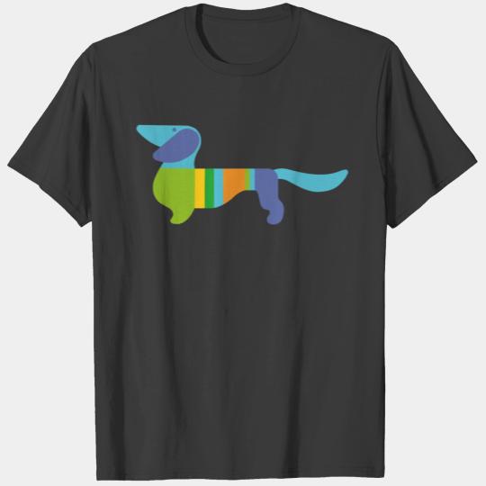 Waldi The Dachshund 1972 Munich Olympics Logo T-shirt