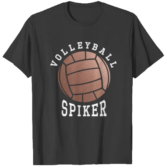 Rose Gold Volleyball Spiker T-shirt