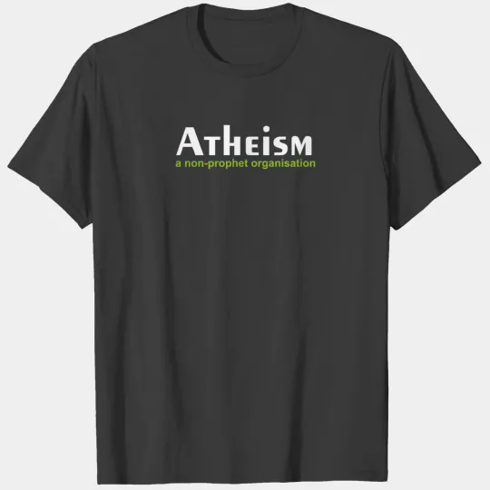 Atheism funny retro religion Jesus Christ believer T-shirt
