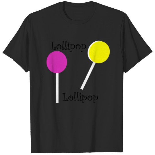 Discover Lollipop yellow purple T-shirt
