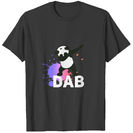 Discover DAB panda dabbing football touchdown mooving dance T-shirt