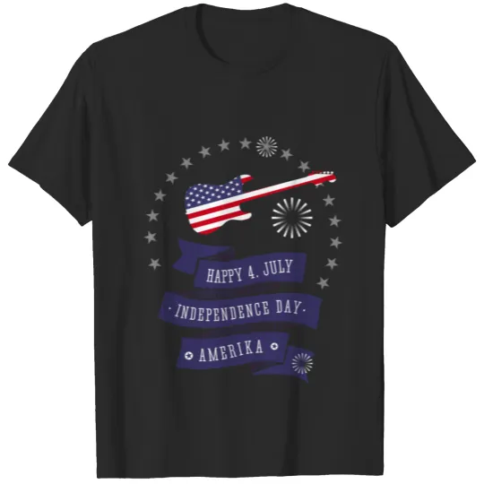 4. Juli independance day usa flag America Stars st T-shirt
