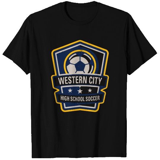 Western City High School Soccer T-shirt