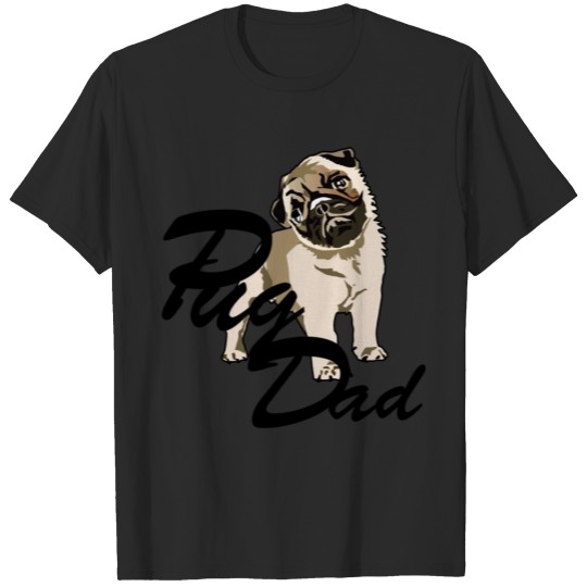 Discover Pug Dad T-shirt