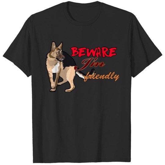 Discover Beware I'm Friendly T-shirt
