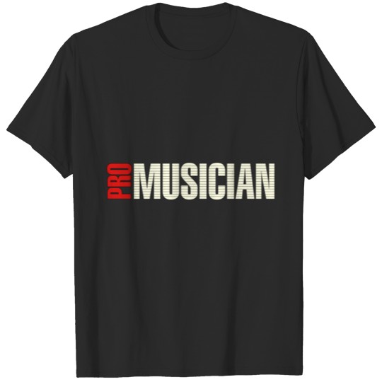 Discover Pro musician red white T-shirt