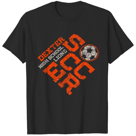 Discover Dexter High School Lions Soccer T-shirt