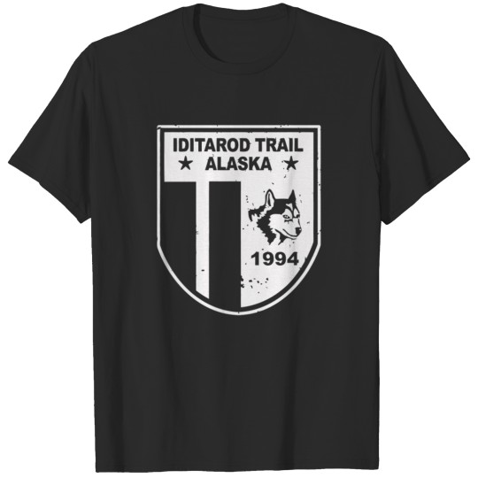 Discover Iditarod Trail Race Alaska Sled Dog Racing T-shirt