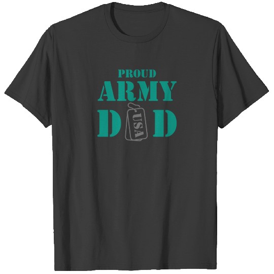 Army Dad Dog T-shirt