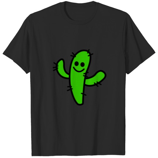 Discover Cactus Cartoon T-shirt