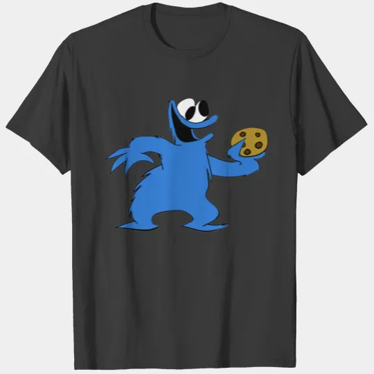 Cookie Monster and a Cookie T-shirt