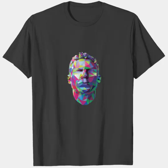 cristiano ronaldo version many color T-shirt