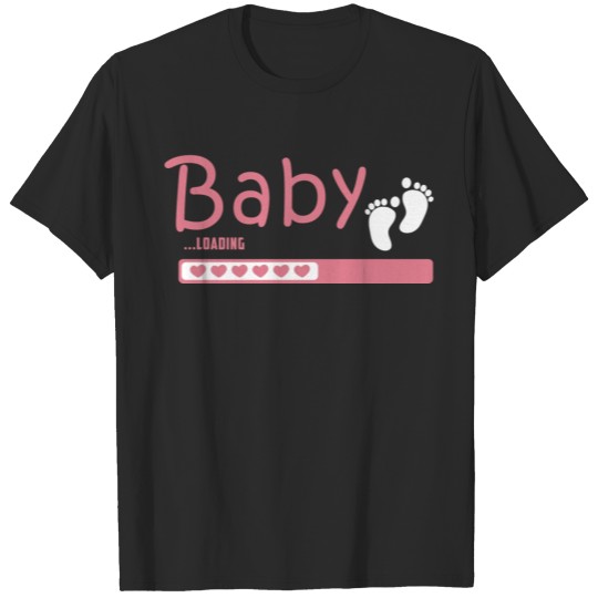 Discover Baby Loading! Pregnant! Birth! T-shirt