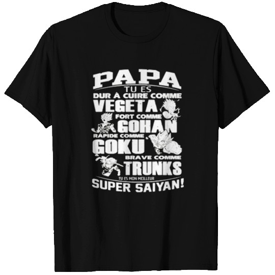 PAPA SUPER SAIYAN VEGETA T-shirt