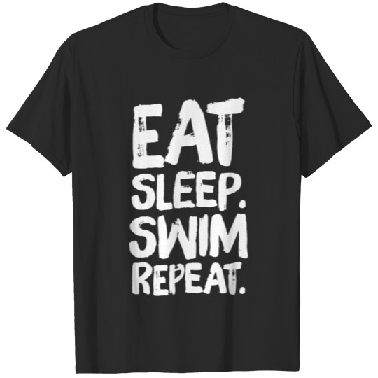 Discover eat sleep swim repeat T-shirt