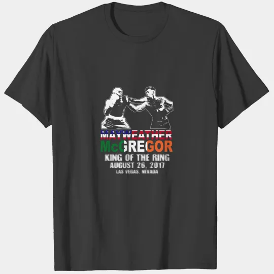 Floyd Mayweather & Conor McGregor Fight Shirt T-shirt