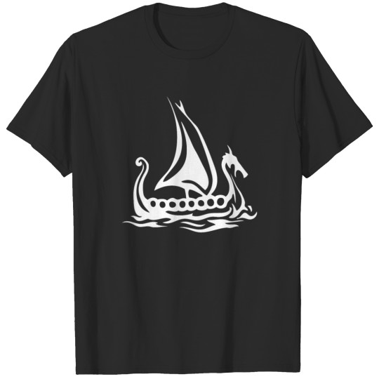Discover Cartoon Fishing Sailing T-shirt