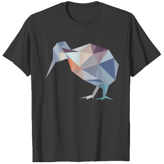 Kiwi Bird Geometric T-shirt