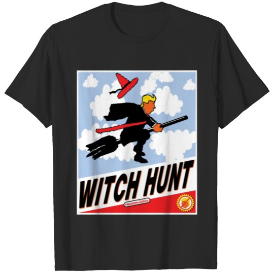 Discover Witch hunt treason edition 8 bit game parody T-shirt
