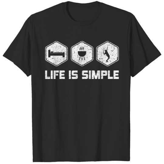 Discover LIFE IS SIMPLE - TENNIS SHIRT WOMEN | MEN | KIDS T-shirt
