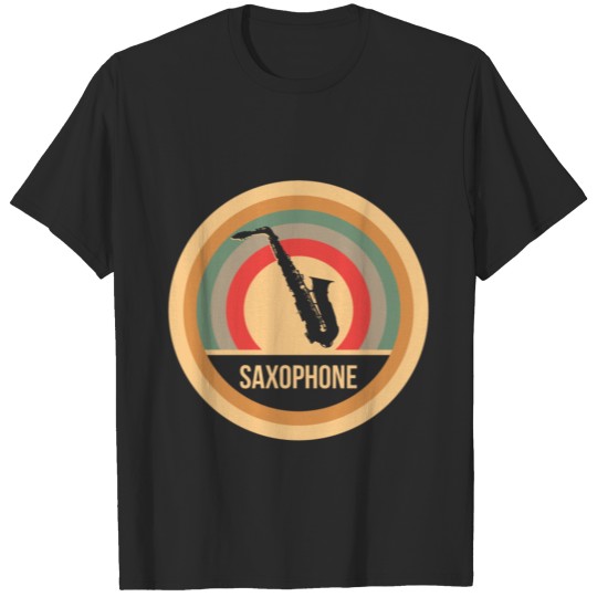 Discover Saxophone Retro - gift T-shirt