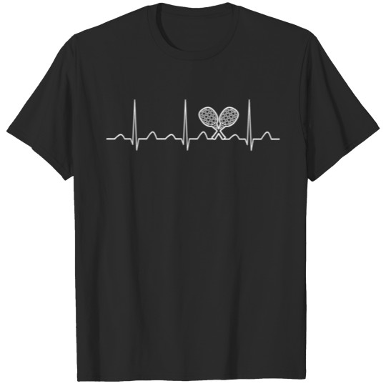 Discover Tennis Heartbeat T-shirt