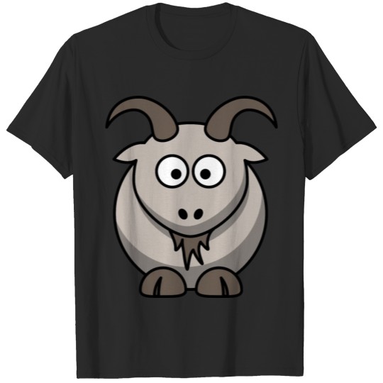 Discover Cute Cartoon Goat T-shirt