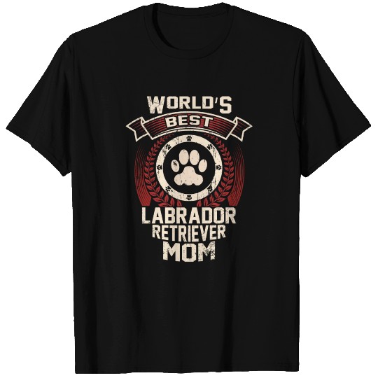 World's Best Labrador Retriever Mom T-shirt