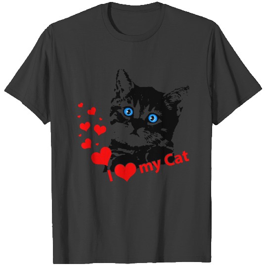 I Love My Cat T-shirt