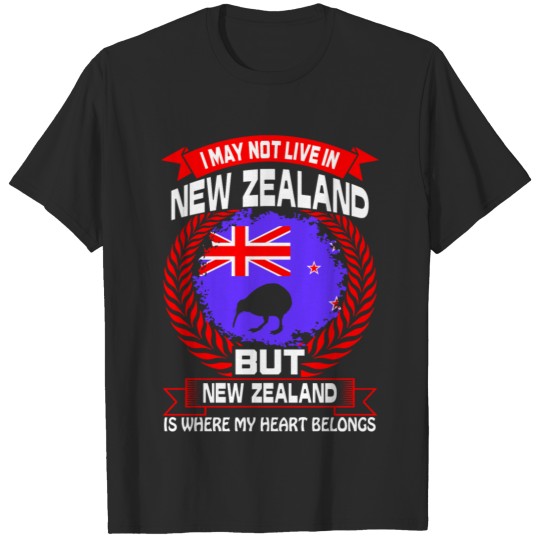 Discover New Zealand Is Where My Heart Belongs Country Tees T-shirt