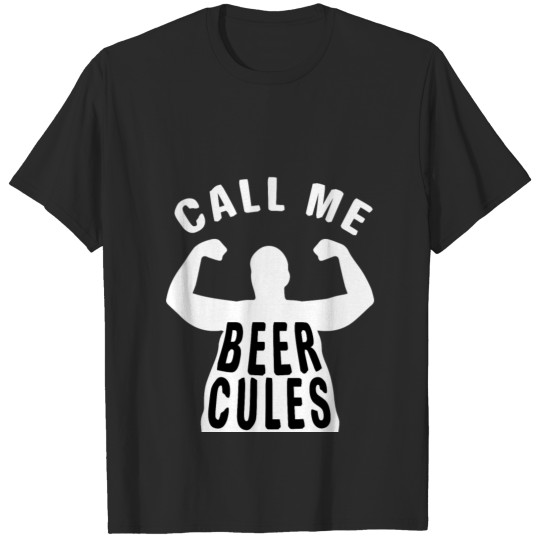 Discover I love beer I am Beercules T-shirt