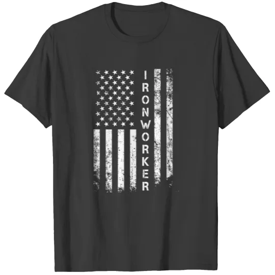 IronWorker - IronWorker - Ironworker America Fla T-shirt