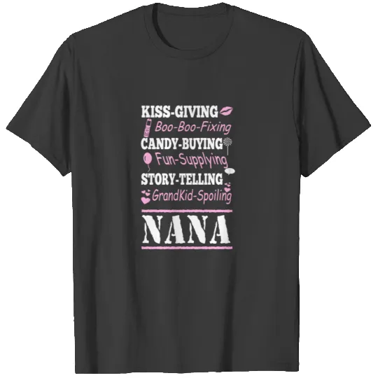 Nana - Kiss - giving boo - boo - fixing candy - T-shirt